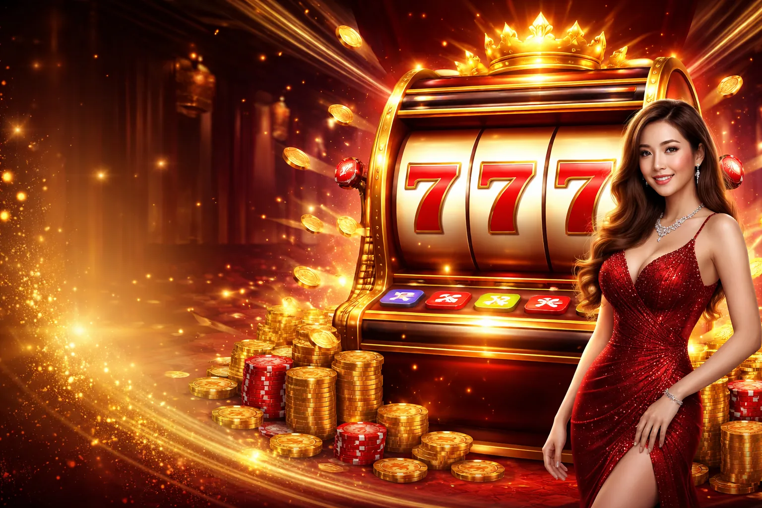 Máy đánh bạc tại Lucky 88